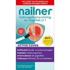 Nailner Active Cover Kalknagelbehandeling Red