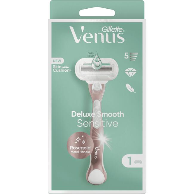 Gillette Venus Deluxe Smooth Sensitive Rose Gold Scheersysteem