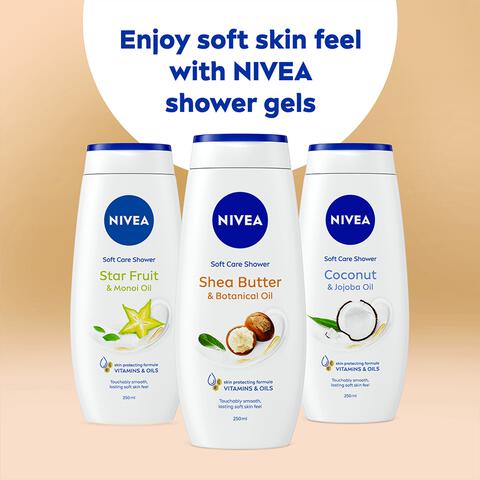 NIVEA Shea Butter & Botanical Oil Douchecrème 250 ML