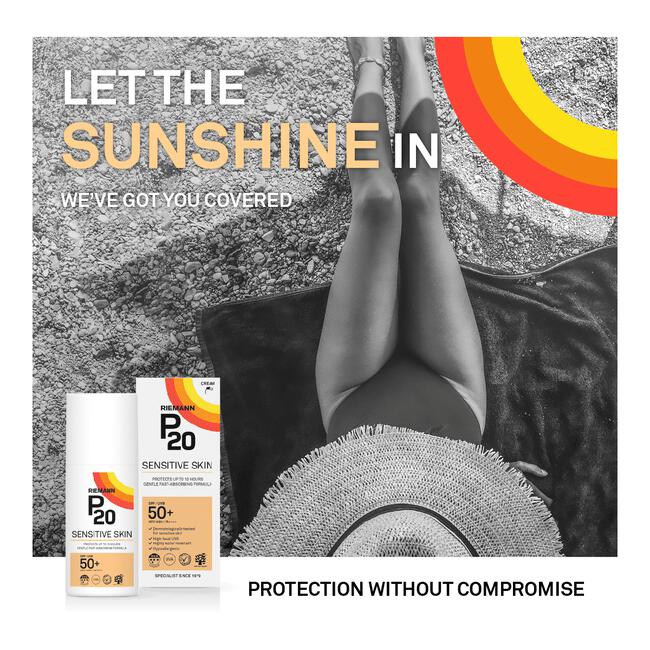 P20 Sensitive Skin Zonnebrand Lotion SPF50+ 200 ML