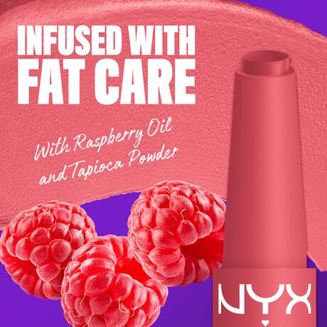 NYX Professional Make Up Fat Matte Lipstick 11 Pink Puff Roze