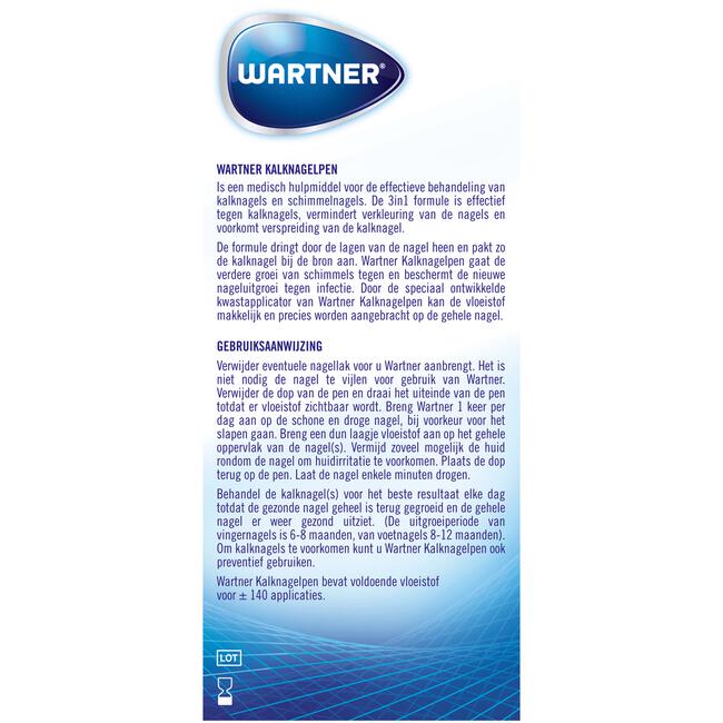 Wartner Kalknagelpen 3-in-1 4 ML