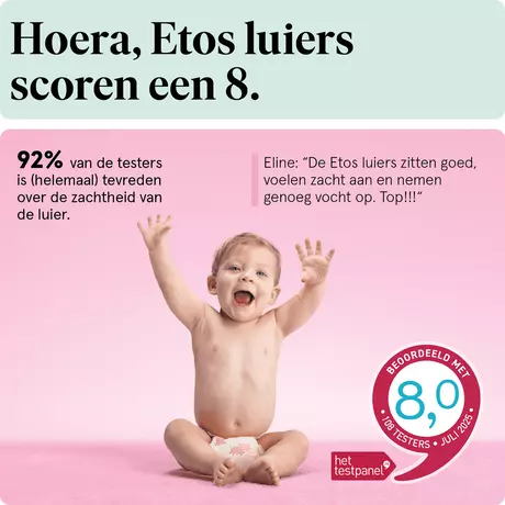 Etos Luierbroekjes Extra Large Maat 6 15+ kg Maandbox 126 stuks