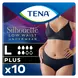 TENA Silhouette Plus Low Waist Wegwerpbroekjes Zwart L 10 stuks
