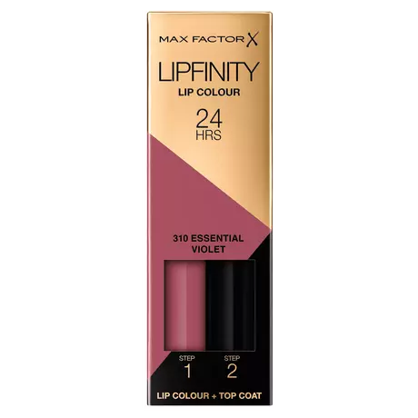 Max Factor Lipfinity Lip Colour 2-Step Long Lasting Lipstick 310 Violet