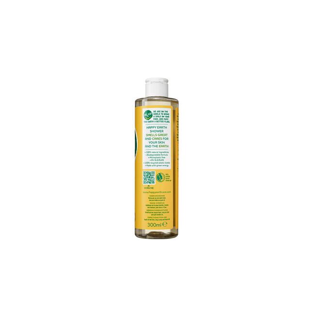 Happy Earth Jasmine Ho Wood 100% Natuurlijke Douchegel 300 ML