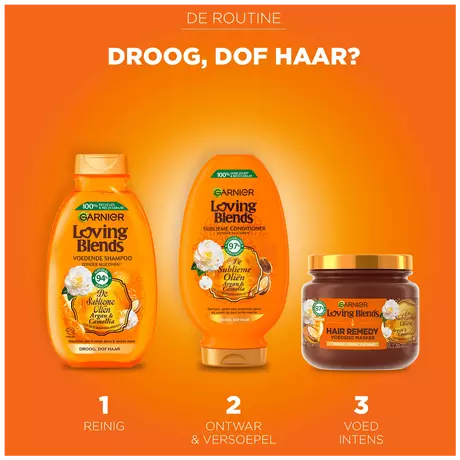 Garnier Loving Blends Argan & Cameliaolie Shampoo 300 ML