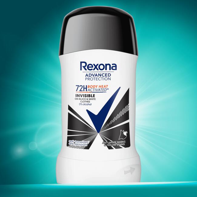 Rexona Woman Advanced Protection Invisible B&W Deodorant Stick 50 ML