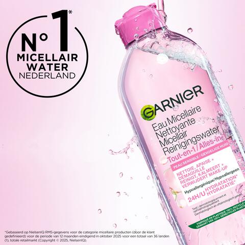 Garnier SkinActive Micellair Reinigingswater Gevoelige Huid 400 ML