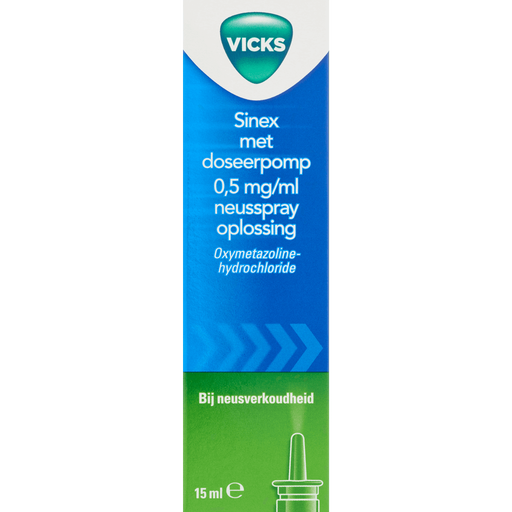 Vicks Sinex Neusspray met Doseerpomp 15 ML