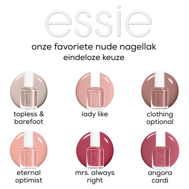 essie Nagellak Nude 497 Clothing Optional 13,5 ML 13.5 ML | Etos