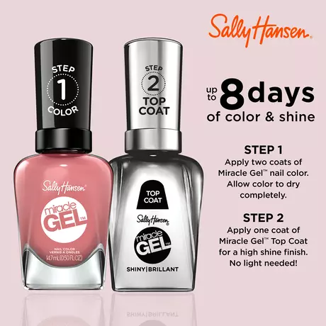 Sally Hansen Miracle Gel Nagellak 244 Mauve-olous Roze 14,7 ML