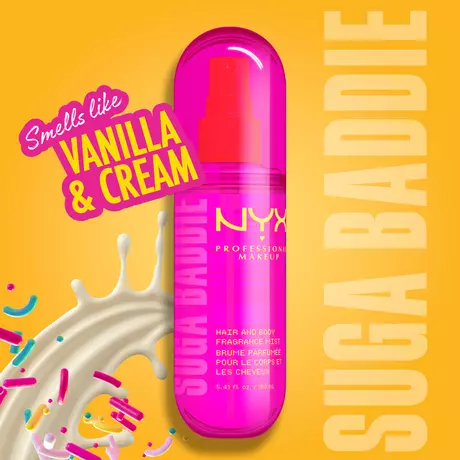 NYX Professional Makeup Hair & Body Fragrance Mist Suga Baddie 160 ML