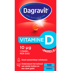 DagravitVitamine D pearls 10 μg 100 parels