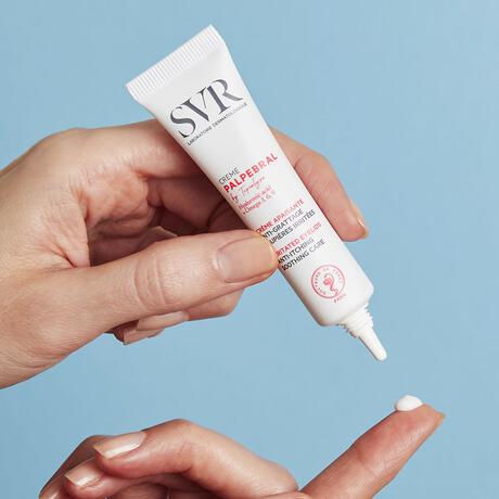 SVR Palpebral Crème Kalmerend, Anti-Jeuk voor Geïrriteerde Oogleden 15ML