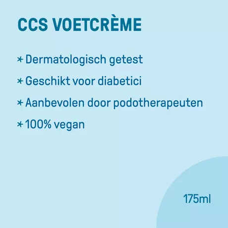 CCS Voetcreme 175 ML