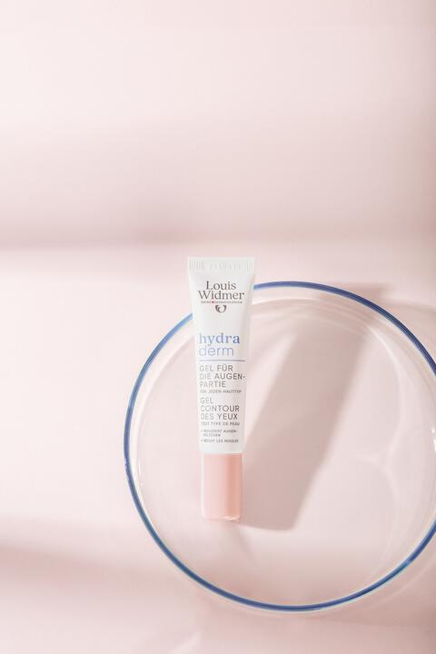 Louis Widmer Hydraderm Oogomtrek Gel Ongeparfumeerd 15 ML