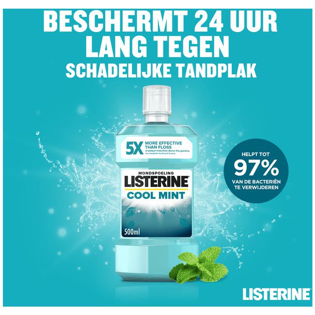 Listerine Cool Mint Mondwater 500 ML