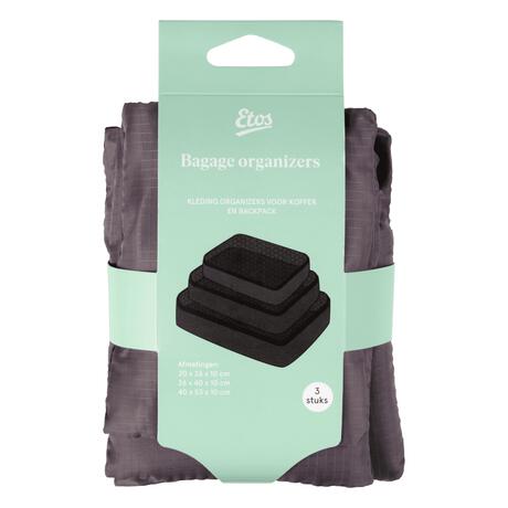 Etos Bagage Organizers, 3st