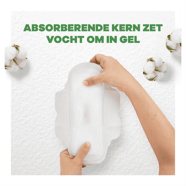 Always Cotton Protection Maandverband Normal Met Vleugels Big Pack 22 Stuks