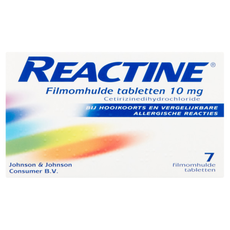 Reactine Cetirizine 10 MG Tabletten