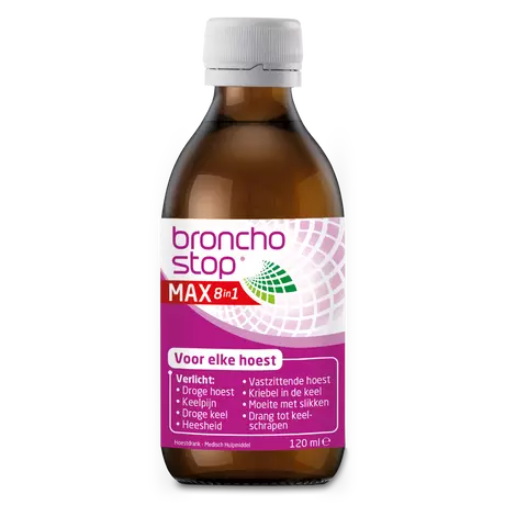 Bronchostop Max 8in1 Hoestdrank 120 ML