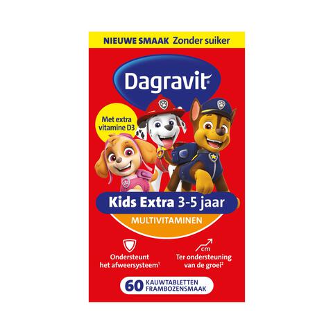 Dagravit Kids Multivitaminen Gummies Xtra 3-5 jaar 60 stuks