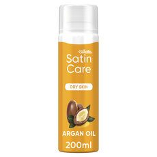 Satin Care Argan Olie Scheerschuim 200 ML