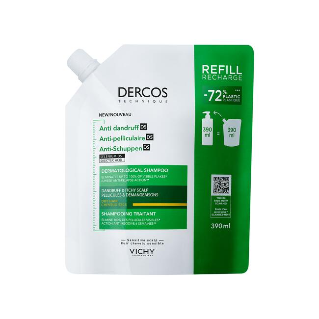 Vichy Dercos Anti-Roos DS Shampoo DH Navulling 390 ML
