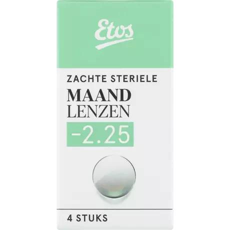 Etos Zachte Maandlenzen -2.25 4 stuks