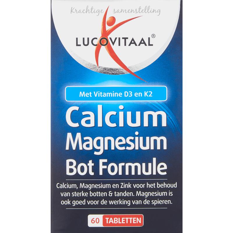 Lucovitaal Calcium Magnesium Bot Formule Tabletten 60 stuks