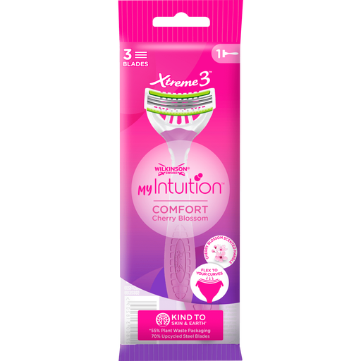 WIlkinson Sword Xtreme 3 Comfort Cherry Blossom Wegwerpmesje