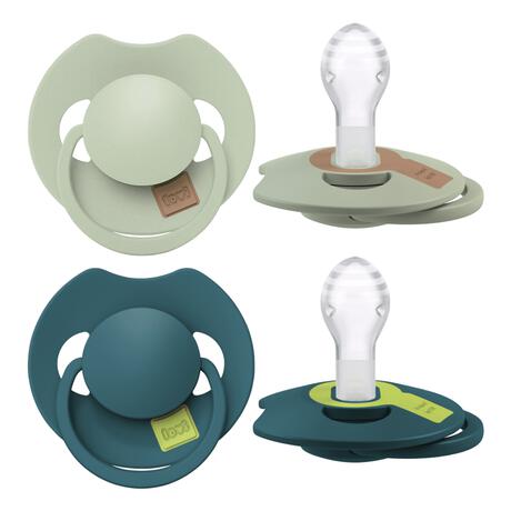 Difrax LOVI Prime Fopspeen Pistachio/Green 18+ maanden