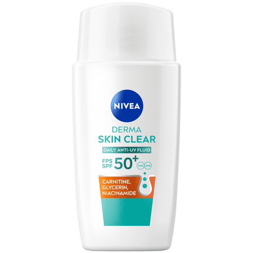 NIVEA Derma Skin Clear Daily Fluid Spf50+ 40ML