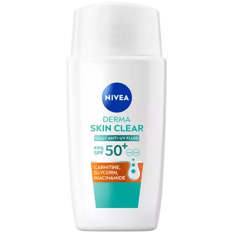 NIVEA Derma Skin Clear Daily Fluid Spf50+ 40ML