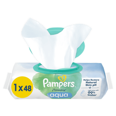 Pampers Harmonie Aqua Billendoekjes 48 Stuks