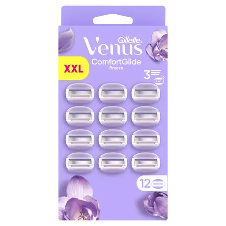 Gillette Venus ComfortGlide Breeze Navulmesjes 12 stuks