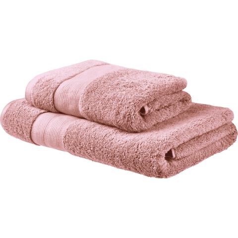 Etos Badhanddoek 70x140cm Roze Hotelkwaliteit 1 stuk