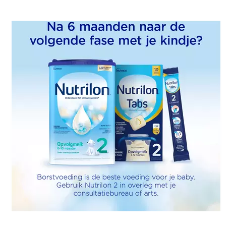 Nutrilon 1 Volledige Zuigelingenvoeding 0-6 Maanden Tabs 27 gram