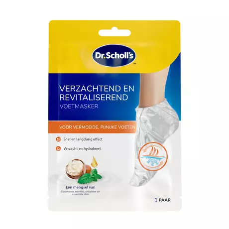 Dr.Scholl's Verzachtend en Revitaliserend Voetmasker 1 paar