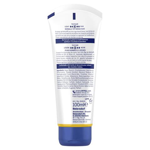 NIVEA Q10 3-in-1 Anti-Age Handcrème 100 ML