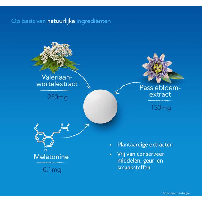 Valdispert Nacht Sterk 40 tabletten