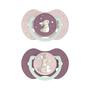 Difrax Dynamic Fopspeen 6-18M Night&Day Girl