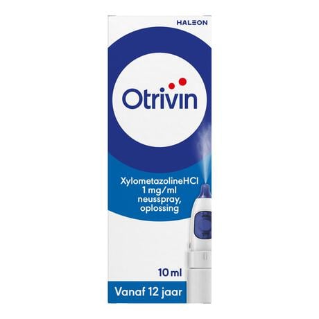 Otrivin Xylometazoline HCI 1 MG/ML Neusspray bij een Verstopte Neus 10 ML