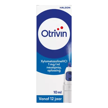 Otrivin Xylometazoline HCI 1 MG/ML Neusspray bij een Verstopte Neus 10 ML