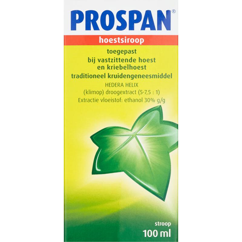 Prospan Hoestsiroop Vastzittende Hoest En Kriebelhoest 100 ML