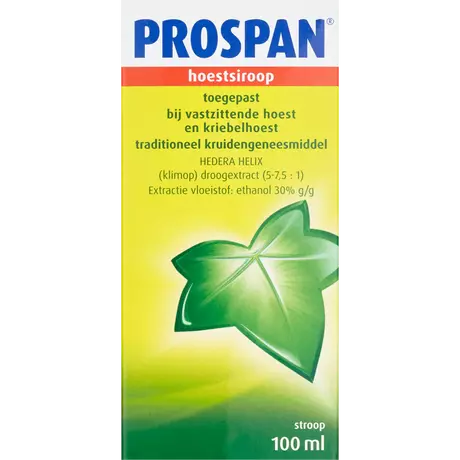 Prospan Hoestsiroop Vastzittende Hoest En Kriebelhoest 100 ML