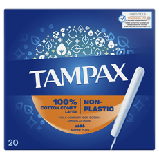 Tampax Super Plus Tampons Met Kartonnen Inbrenghuls 20 Stuks