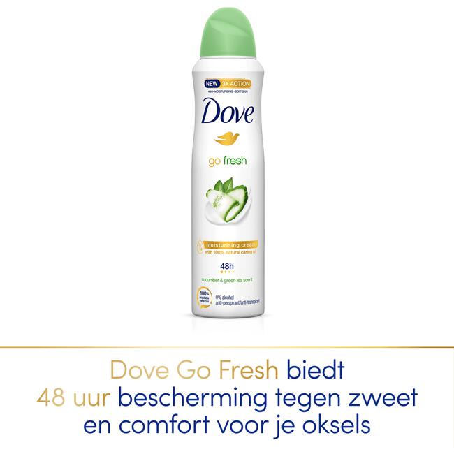 Dove Go Fresh Cucumber & Green Tea Anti-Transpirant Deodorant Spray 150 ML