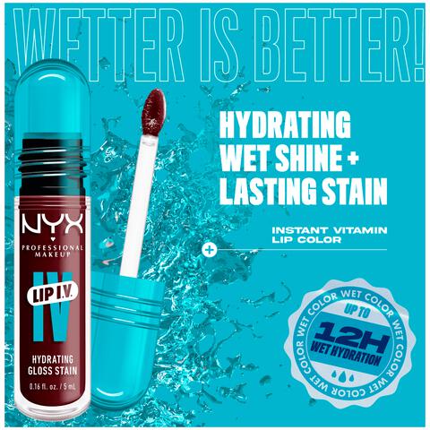 NYX Professional Makeup Lip IV Hydraterende Lipgloss Mauve N Moist